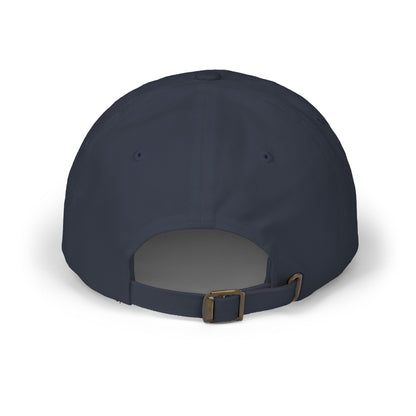 EGETU Mirror EGE Embroidered Dad Cap in navy, rear product view