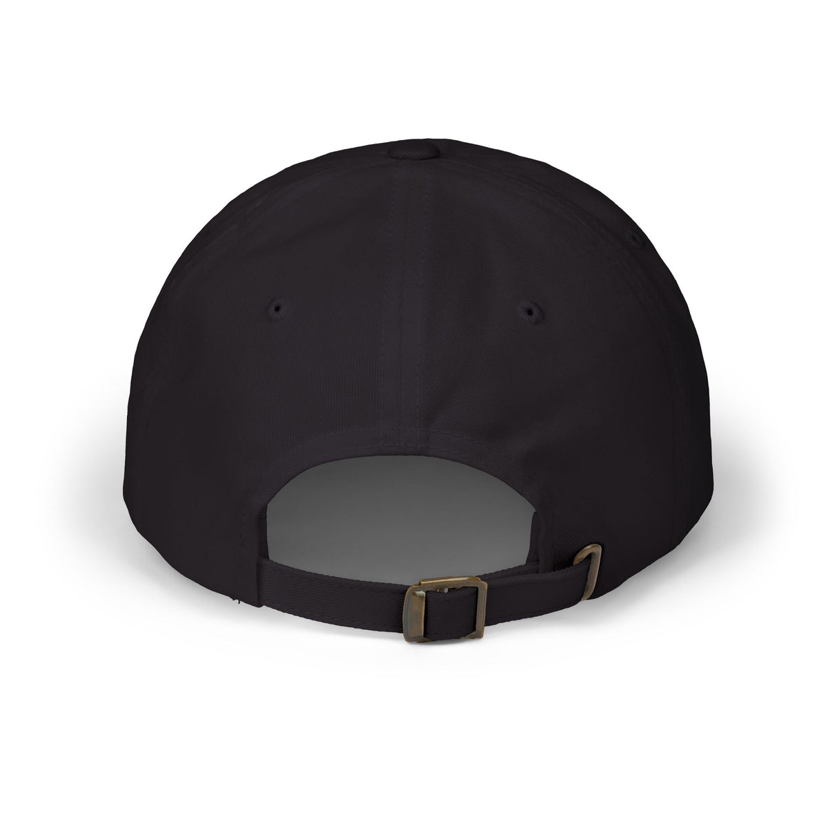 EGETU Mirror EGE Embroidered Dad Cap in black, rear product view